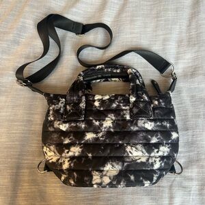 Sondra Roberts Squared Tie Dye Puffer Purse. Looks like MZ Wallace.